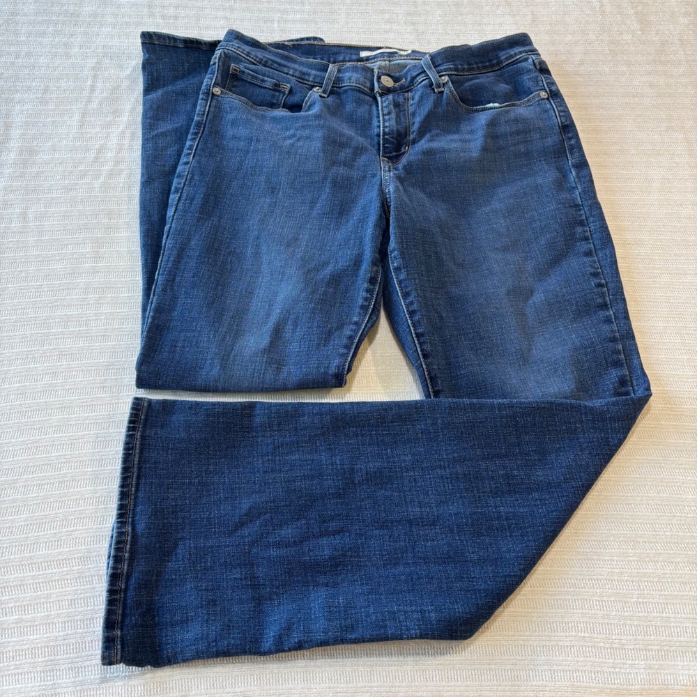 Levi Strauss Classic Bootcut Jeans Blue W28 L30 Size 6S 39252-0028